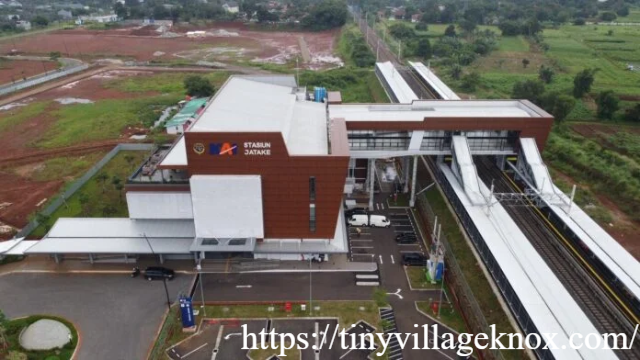 Peresmian Stasiun Jatake di BSD City